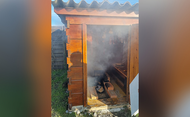 Feuerwehreinsatz wegen Räucherschinken
