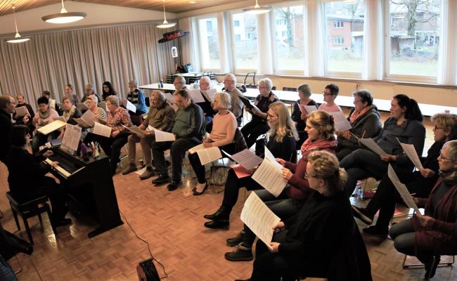 Mitsingen beim Konzert «Mitten im Frühling»