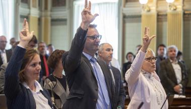 Peter Nüesch als Kantonsrat vereidigt