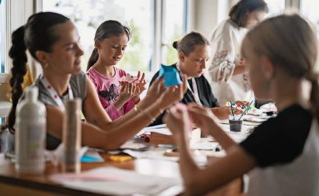 Kindern und Jugendlichen eine Pause vom Krieg ermöglicht