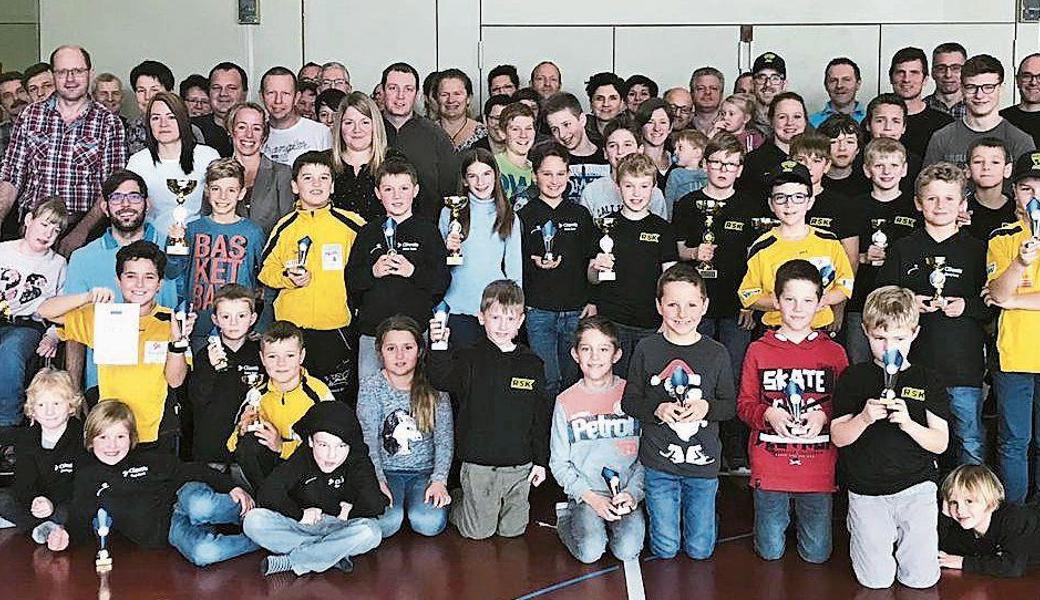 Der RSK-Ringernachwuchs ist auf guten Wegen.  