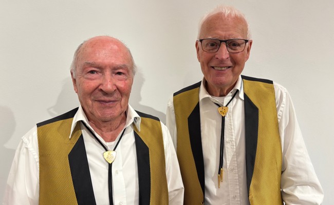 Rheintal Musikanten ehren langjährige Mitglieder