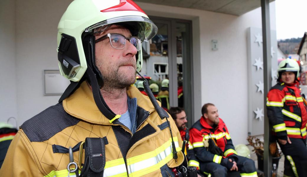 Markus Köppel, Kommandant Feuerwehr Berneck-Au-Heerbrugg