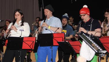 Es gab viel zu lachen bei der Stadtmusik