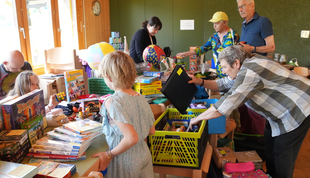 Wer suchet, der findet beim 5. Flohmarkt im Vereinslokal Lachen-Walzenhausen