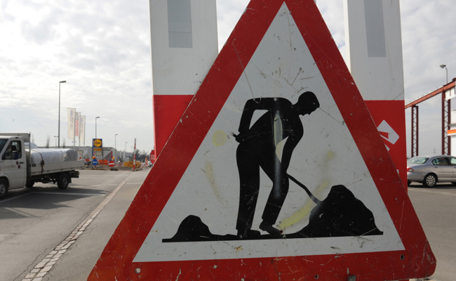 Verkehrseinschränkungen an der Hauptstrasse bis nächsten Sommer