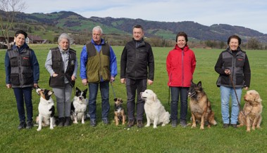 Erfolgreiche Hundesport-Gruppe Ackern