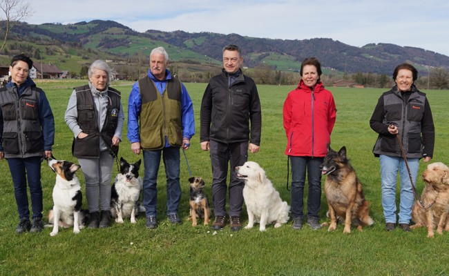 Erfolgreiche Hundesport-Gruppe Ackern