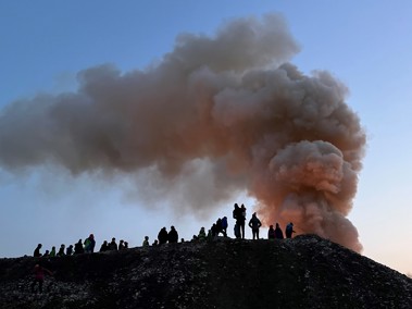 Nirgendwo sonst ist die Aussicht auf den Funken so erhaben wie in Rüthi