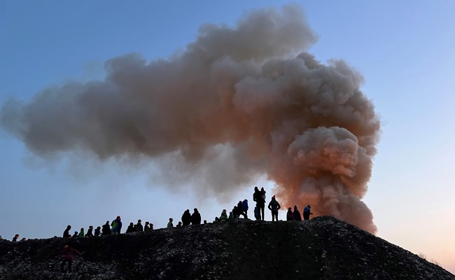 Nirgendwo sonst ist die Aussicht auf den Funken so erhaben wie in Rüthi