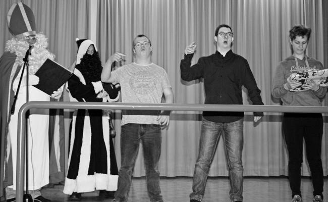 Samichlaus-Besuch bei Behindertensportlern beliebt wie eh und je