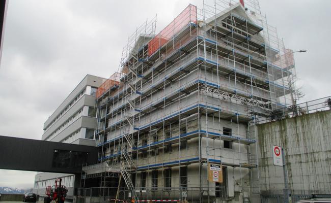 Neuer Just-«Altbau» aufgerichtet