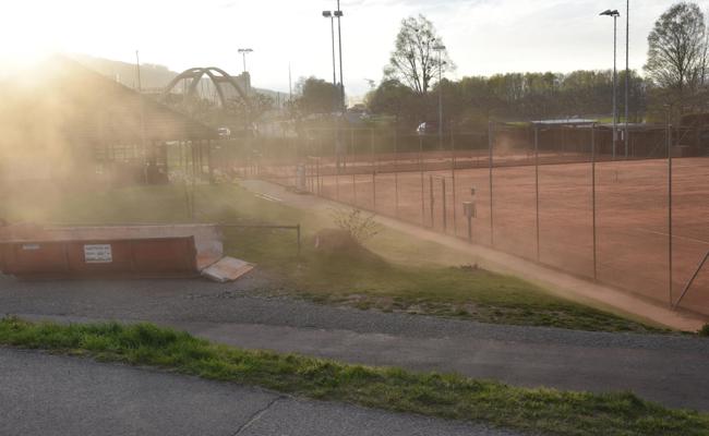 Sandsturm im Bruggerhorn