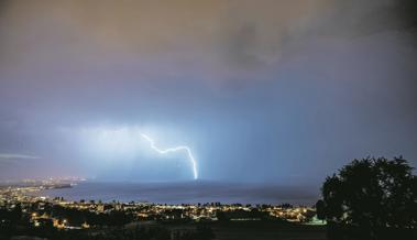 Die heftigsten Gewitter sind  im August zu erwarten
