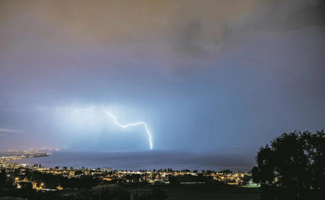 Die heftigsten Gewitter sind  im August zu erwarten