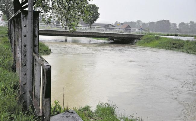 Mässige Überschwemmungsgefahr