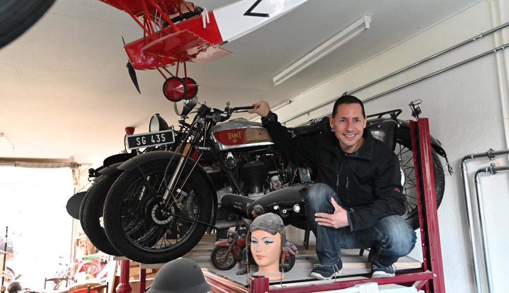 ...Josef Wüsts Motorradmuseum in Oberriet ...