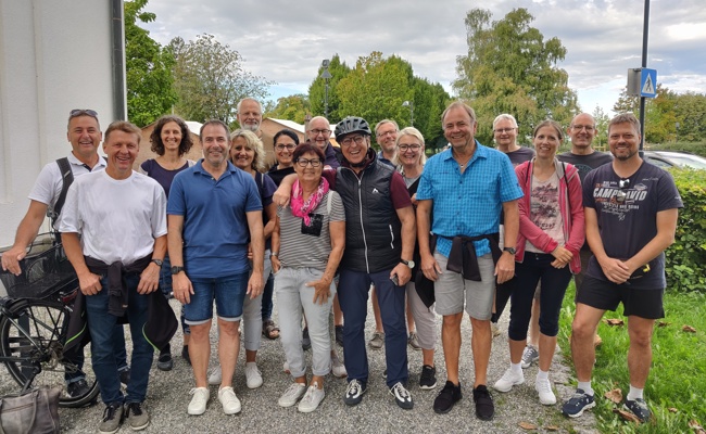 Ortsgemeinde Balgach zu Besuch bei der Partnergemeinde Hard