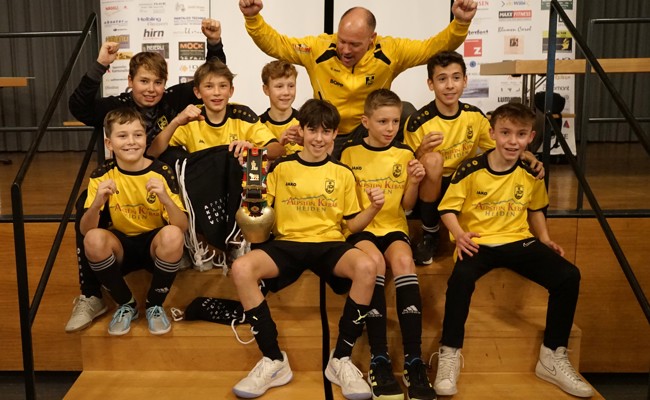 Fussballnachwuchs aus Heiden glänzt an den Hallenturnieren