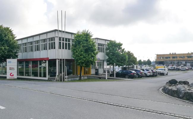 Unfall auf dem Trottoir