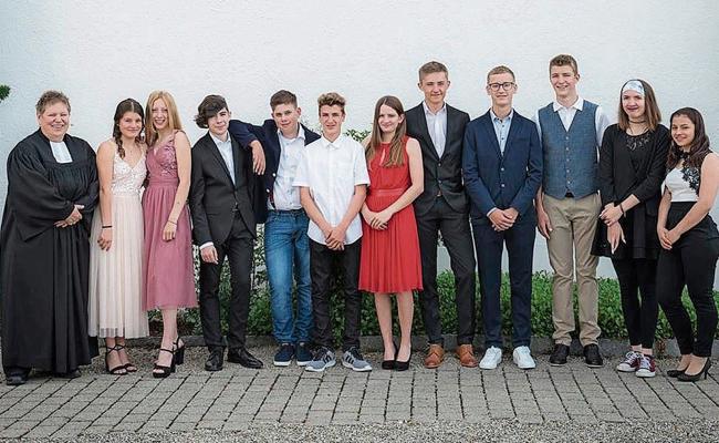 Konfirmation zum Thema  «Schuhe des Glaubens»