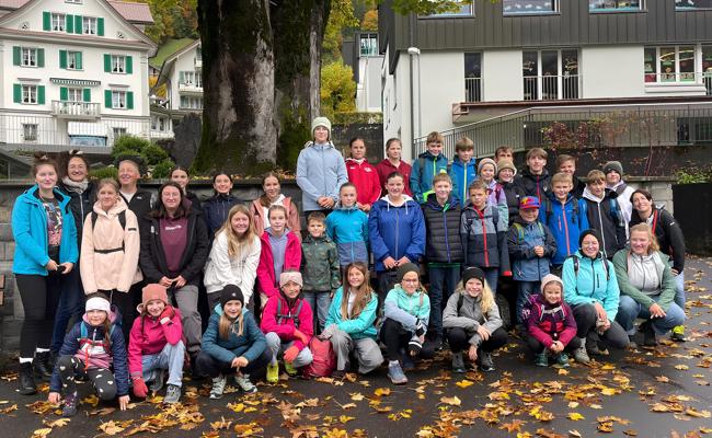 Jugendriegler reisten nach Engelburg ins Lager