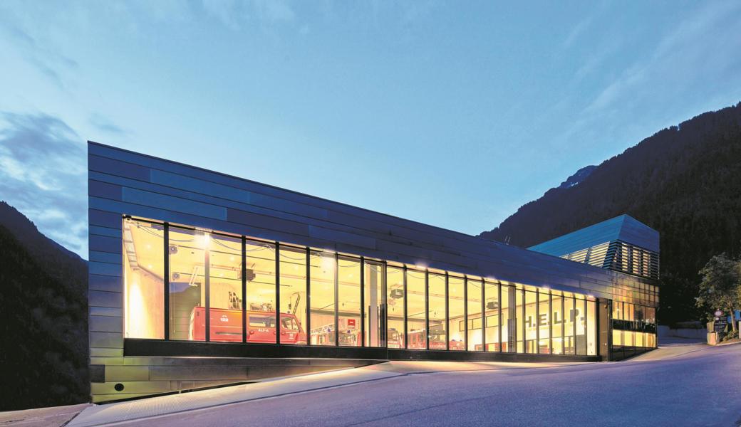 Das Gebäude des Diepoldsauer Architekten-Duos ist kürzlich fertig geworden.