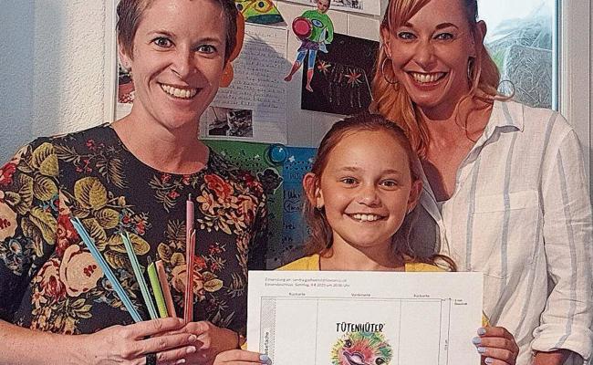 Berneckerinnen gewinnen Malwettbewerb