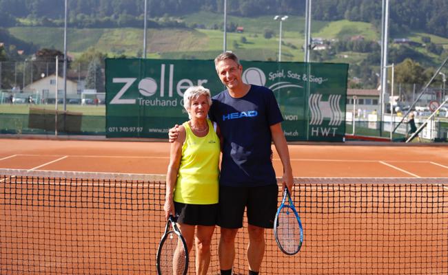 Die neuen Clubmeister Einzel des Tennisclubs Au