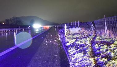 Ausgewichen und verunfallt