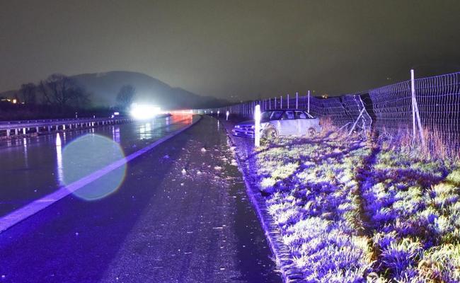 Ausgewichen und verunfallt