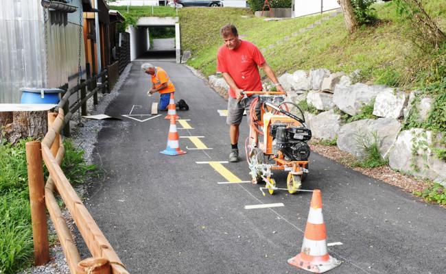 Auch für Velos gilt Rechtsverkehr