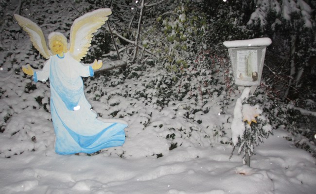 Adventliche Stimmung auf dem Engelweg