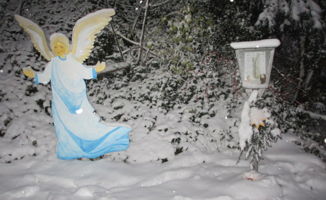 Adventliche Stimmung auf dem Engelweg