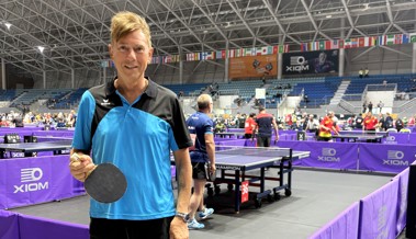 Tischtennisspieler Franz Götz sammelt an der WM sportliche und kulturelle Eindrücke