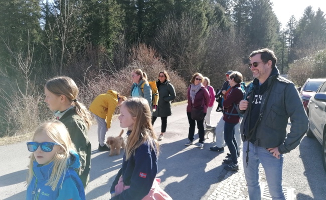 Ornithologischer Verein auf Wanderschaft