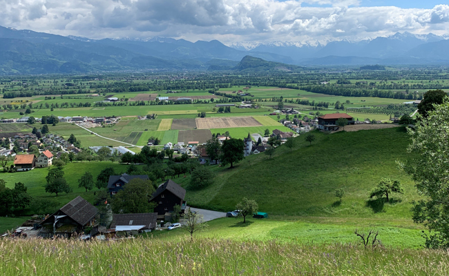 Schau dich um: Gedanken zum Kranz des Bergpanoramas