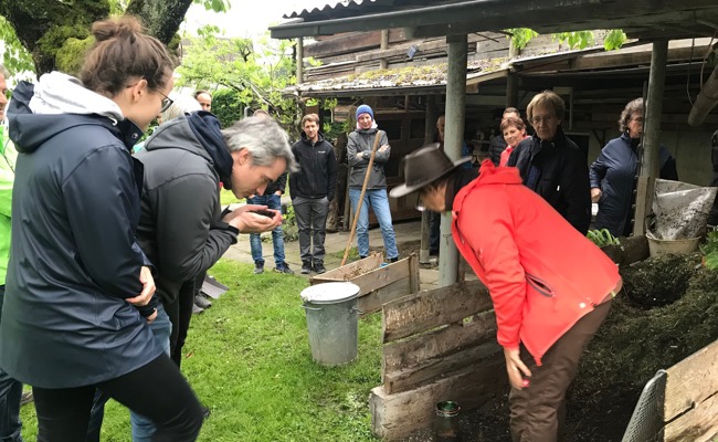 Grüngut weiterverarbeiten: Reifer Kompost riecht nach Waldboden