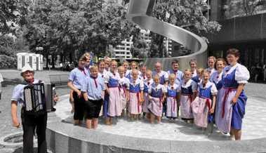 Junge Stimmen pflegen Tradition: Kinderjodelchörli tritt am Nordostschweizer Jodlerfest auf