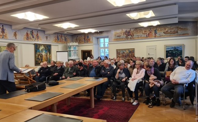 Das Maleratelier von Heinrich Herzig wird saniert