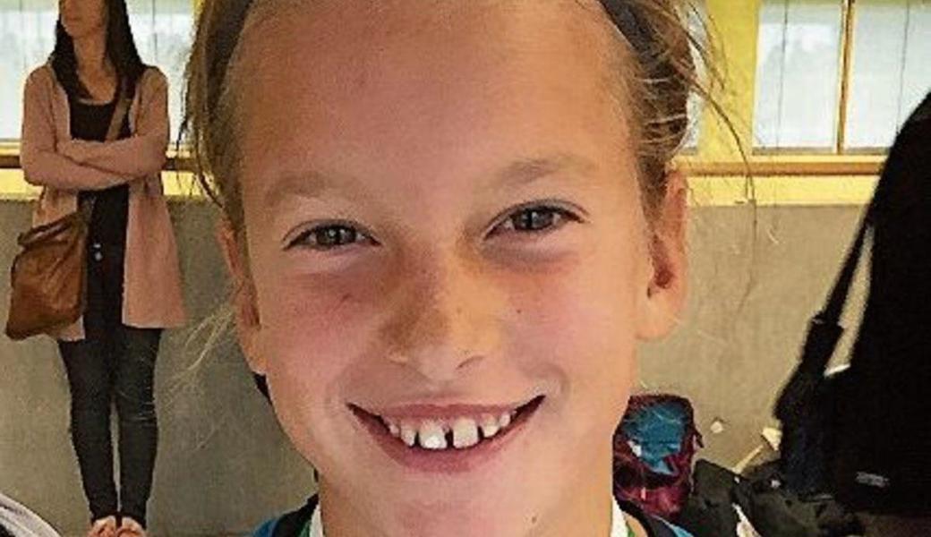 Amélie Thurnherr vom Badminton-Club St. Margrethen gewann an der Ostschweizer U11-Meisterschaft zwei Silbermedaillen.