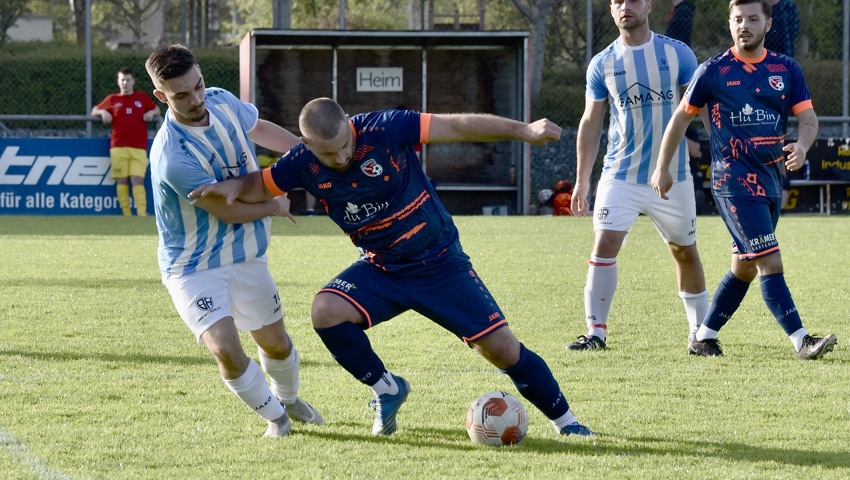 Rheineck gegen St.Margrethen II war ein intensives, spannendes Viertliga-Derby. Rheineck gegen St.Margrethen II war ein intensives, spannendes Viertliga-Derby.