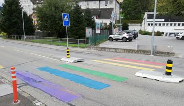 Regenbogen beim Rebster Markt bleibt vorerst