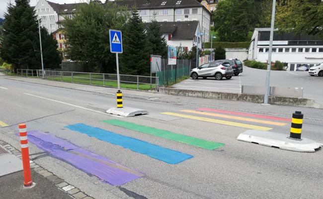 Regenbogen beim Rebster Markt bleibt vorerst