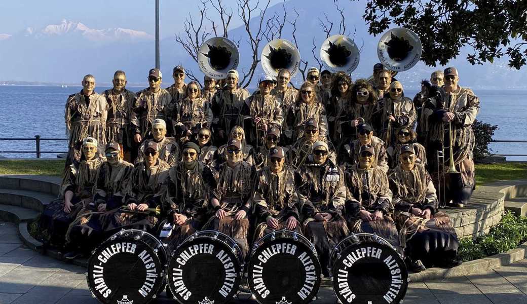 Die Guggenmusik Städtli-Chlepfer bereiten sich derzeit auf das  8. Rheintaler Oktoberfest vor. 