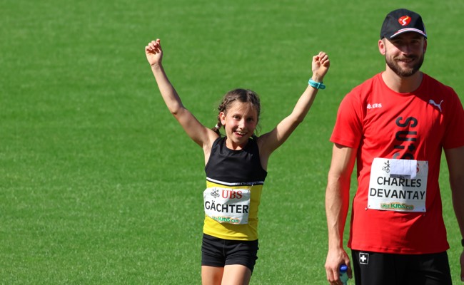Lara Gächter vom KTV Oberriet wird am Kids-Cup-Final Elfte