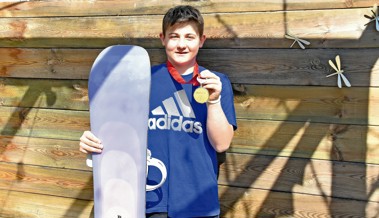 Lenny Olschewski wurde Schweizer Meister, bevor er mit Boardercross richtig beginnt