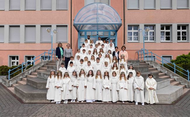 Die Pfarrei feierte Erstkommunion: «Jesus ruft mich bei meinem Namen»