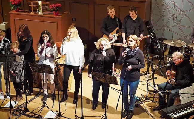 Singgottesdienst «Träume» mit der Crossover-Band