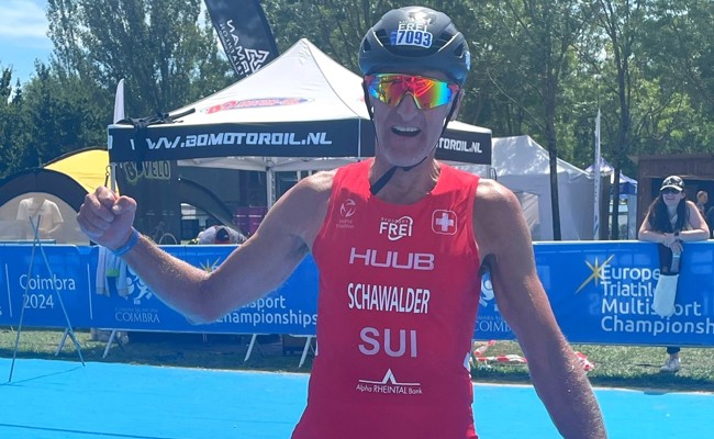 Der Widnauer Alexander Schawalder feiert einen weiteren EM-Titel